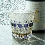 Amethyst Edo Kiriko Whiskey Glass