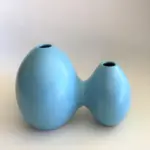 Rare Vintage Ikebana Vase – Toyo Space Age Design in Lagardo Tackett & Sottsass Style