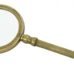 Antique-Style Brass Magnifying Glass – “London 1941” Vintage Reproduction Lens Instrument
