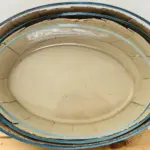 Pasabahce Borcam Nesting Oval Glass Baking Dish Set – 3, 2, 1.5 Qt with Stand & Utensils
