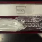 Mikasa Silver-Plated Lasagna Server with Acrylic Glass Handle – New