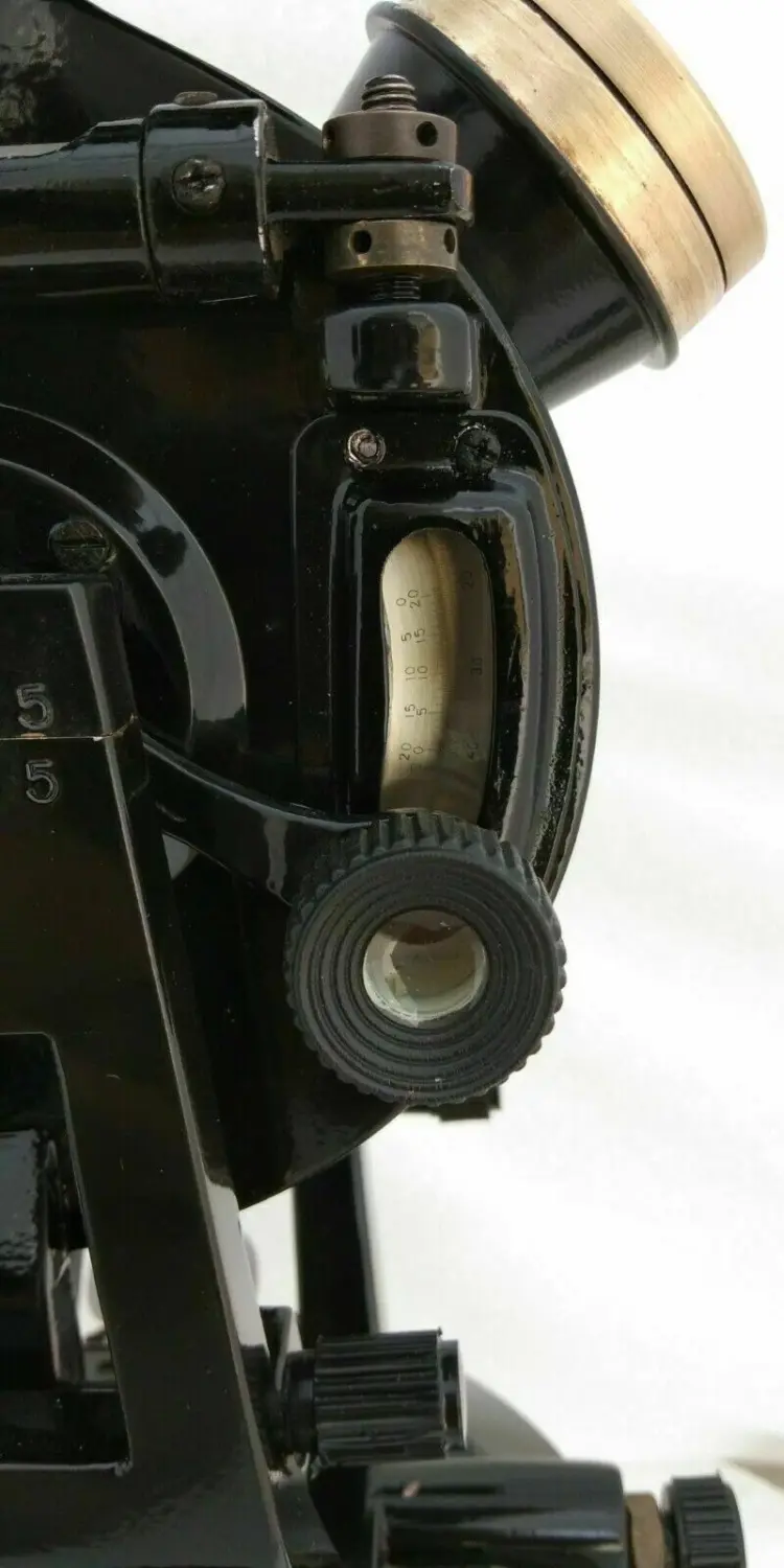 Antique-Style Brass Theodolite Transit – Vintage Surveyor’s Alidade Instrument Replica - Image 3