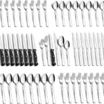 48-Piece Stainless Steel Silverware Set for 8 by Umite Chef – Flatware Utensils, Dishwasher Safe