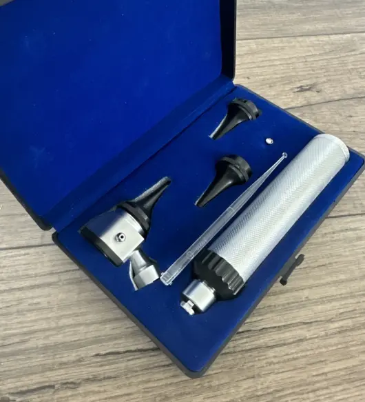 Vintage Welch Allyn Portable Ophthalmic Examination Set – Fundoscope & Diagnostic Tools
