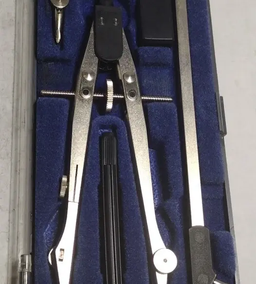 Vintage Microbow Drafting Tool Kit – Precision Instruments Set with Case, Made in West Germany