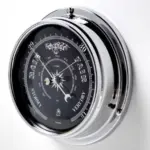 Solid Brass & Chrome Tide Clocks, Barometers, Moon Phase & Gardening Thermometers
