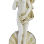Goddess Aphrodite (Venus) Nude Statue – 8" Cast Alabaster Greek Mythology Sculpture
